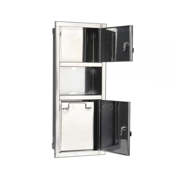 مخزن دستمال کاغذی و سطل زباله ام تی کو مدل HS-4050