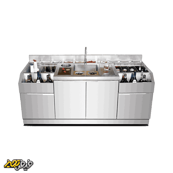 بار استیشن یخچال دار	
