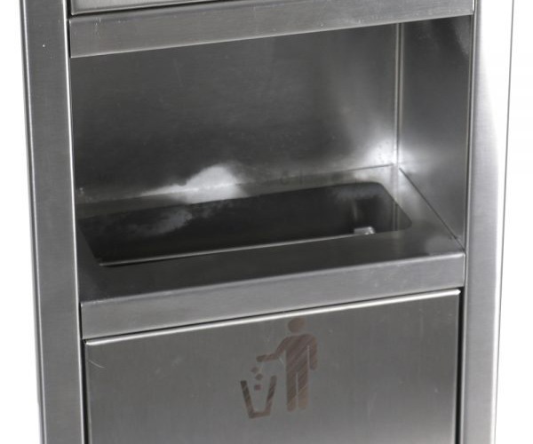 مخزن دستمال کاغذی و سطل زباله ام تی کو مدل HS-4050